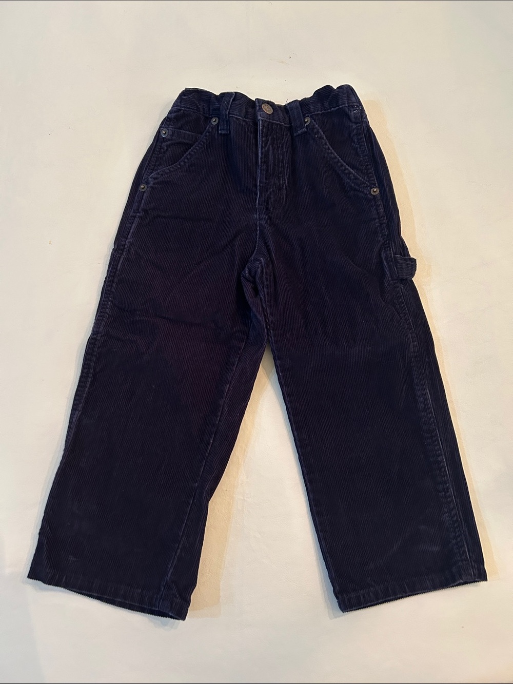 Vintage Kids Corduroy Pants - Navy